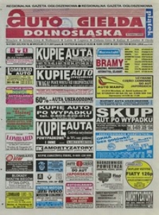 Auto Giełda Dolnośląska : regionalna gazeta ogłoszeniowa, 2001, nr 97 (825) [23.11]
