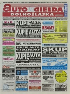 Auto Giełda Dolnośląska : regionalna gazeta ogłoszeniowa, 2001, nr 99 (827) [30.11]