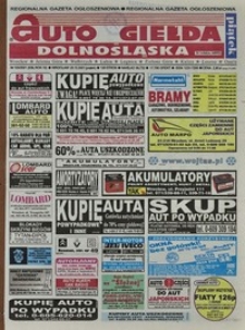 Auto Giełda Dolnośląska : regionalna gazeta ogłoszeniowa, 2001, nr 109 (836) [28.12]