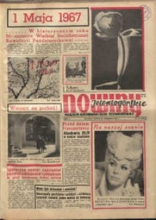 Nowiny Jeleniogórskie : magazyn ilustrowany ziemi jeleniogórskiej, R. 10, 1967, nr 17 (474)