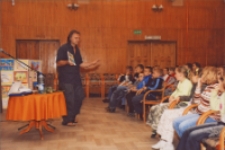 Spotkanie autorskie z Tomaszem Trojanowskim w cyklu Z książką na walizkach, 31.05.2007 r. (fot. 1) [Dokument ikonograficzny]