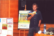 Spotkanie autorskie z Tomaszem Trojanowskim w cyklu Z książką na walizkach, 31.05.2007 r. (fot. 2) [Dokument ikonograficzny]