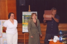 Spotkanie autorskie z Tomaszem Trojanowskim w cyklu Z książką na walizkach, 31.05.2007 r. (fot. 3) [Dokument ikonograficzny]