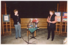 Spotkanie autorskie z Wandą Chotomską, 25.11.2002 r. (fot. 3) [Dokument ikonograficzny]