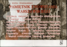 Pamiętnik z Powstania warszawskiego - plakat [Dokument życia społecznego]