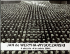 Jan de Weryha-Wysoczański - plakat [Dokument życia społecznego]