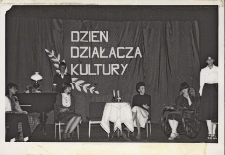 Dzień Działacza Kultury obchodzony w Obornickim Ośrodku Kultury, maj 1980 r. [Dokument ikonograficzny]