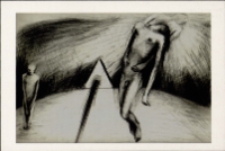 Krystian Lupa. Rysunki teatralne - pocztówka [5] [Dokument życia społecznego]