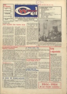 Wspólny cel : gazeta załogi ZWCH "Chemitex-Celwiskoza", 1984, nr 1 (902)
