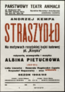 Straszydło - afisz [Dokument życia społecznego]