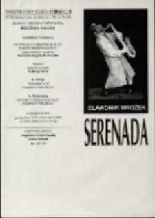 Serenada - program teatralny [Dokument życia społecznego]