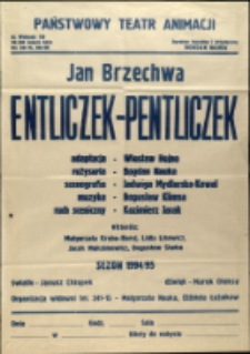 Entliczek Pentliczek - afisz 2 [Dokument życia społecznego]