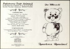 Tymoteusz Rymcimci - program teatralny [Dokument życia społecznego]