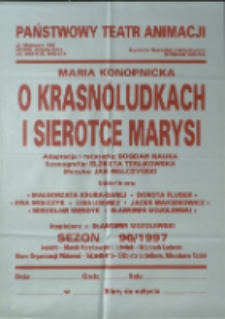 O krasnoludkach i sierotce Marysi - afisz 2 [Dokument życia społecznego]