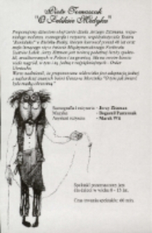 O medyku Feliksie - ulotka 2 [Dokument życia społecznego]