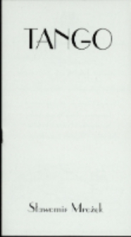 Tango - program [Dokument życia społecznego]