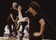 Rozmowy przy wycinaniu lasu (fot. 14) [Dokument ikonograficzny]