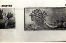 Zdjęcie fragmentu ekspozycji XIX Wojewódzkiego Przeglądu Plastyki Amatorskiej w Klubie Plastyka-Amatora w Obornikach Śląskich, 10-31.05.1984 r. (fot. 2) [Dokument ikonograficzny]