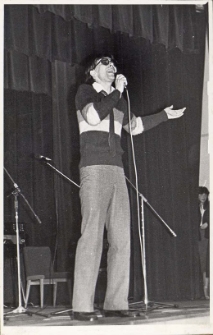 Wojewódzkie eliminacje XX Ogólnopolskiego Konkursu Piosenki Radzieckiej w Obornikach Śląskich, maj 1984 r. [Dokument ikonograficzny]