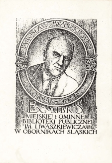 Ekslibrisy Biblioteki im. Jarosława Iwaszkiewicza w Obornikach Śląskich na 35 lat działalności biblioteki, 30.05.1984 r. [Dokument ikonograficzny]