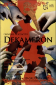 Dekameron - plakat [Dokument życia społecznego]