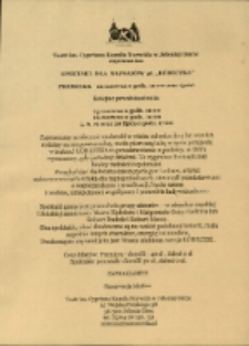 Spektakl dla Najnajów pt. Łódeczka - ulotka [Dokument życia społecznego]