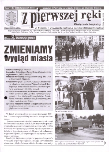 Z Pierwszej Ręki : magazyn informacyjny Urzędu Miejskiego Oborniki Śląskie, 2001, nr 4 (93)