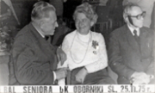 Bal andrzejkowy klubów seniora w Obornikach Śląskich, 25.11.1975 r. (fot. 3) [Dokument ikonograficzny]