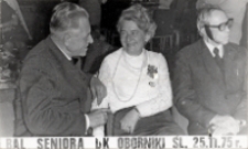 Bal andrzejkowy klub&oacute;w seniora w Obornikach Śląskich, 25.11.1975 r. (fot. 3) [Dokument ikonograficzny]