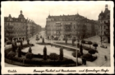 Görlitz. Danzieger Freiheit mit Brautwiesen - und Spremberger Strasse [Dokument ikonograficzny]