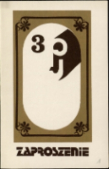 3 Prezentacje Jeleniogórskie 81- zaproszenie [Dokument życia społecznego]