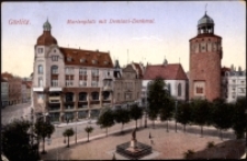 Görlitz. Marienplatz mit Demiani-Denkmal [Dokument ikonograficzny]