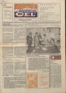 Wspólny cel : gazeta załogi ZWCH "Chemitex-Celwiskoza", 1986, nr 14 (987)