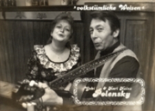 Występy rodzinnego zespołu ludowego Polensky z Niemieckiej Republiki Demokratycznej, 14.11.1987 r.