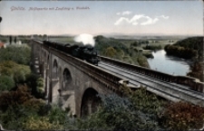 Görlitz. Neisseparthie mit Laufsteg u. Viadukt [Dokument ikonograficzny]