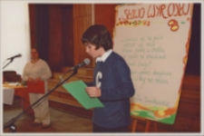 Rozstrzygnięcie gminnego konkursu literackiego na utwór poetycki, zatytułowanego „Słowo wyrosło”, 8.11.2006 r. (fot. 3) [Dokument ikonograficzny]