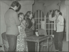 Porwanie Sabinek - próba (fot. 4) [Dokument ikonograficzny]