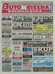 Auto Giełda Dolnośląska : regionalna gazeta ogłoszeniowa, 2002, nr 4 (840) [11.01]