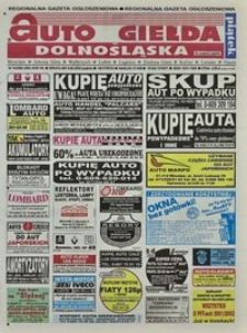 Auto Giełda Dolnośląska : regionalna gazeta ogłoszeniowa, 2002, nr 14 (850) [8.02]