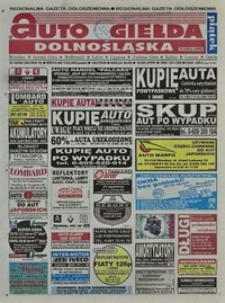 Auto Giełda Dolnośląska : regionalna gazeta ogłoszeniowa, 2002, nr 16 (852) [15.02]