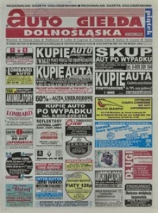 Auto Giełda Dolnośląska : regionalna gazeta ogłoszeniowa, 2002, nr 19 (855) [22.02]