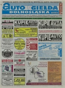 Auto Giełda Dolnośląska : regionalna gazeta ogłoszeniowa, 2002, nr 23 (859) [5.03]