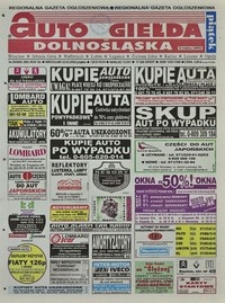 Auto Giełda Dolnośląska : regionalna gazeta ogłoszeniowa, 2002, nr 29 (865) [22.03]