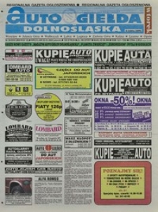 Auto Giełda Dolnośląska : regionalna gazeta ogłoszeniowa, 2002, nr 30 (866) [26.03]