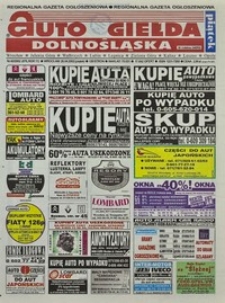 Auto Giełda Dolnośląska : regionalna gazeta ogłoszeniowa, 2002, nr 40 (876) [26.04]
