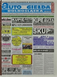 Auto Giełda Dolnośląska : regionalna gazeta ogłoszeniowa, 2002, nr 42 (878) [30.04]