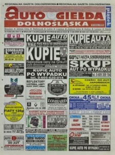 Auto Giełda Dolnośląska : regionalna gazeta ogłoszeniowa, 2002, nr 47 (883) [17.05]