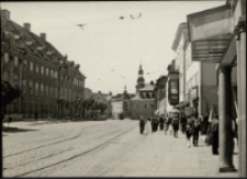 [Jelenia Góra (Cieplice) - Plac Piastowski - widok na zachód] [Dokument ikonograficzny]