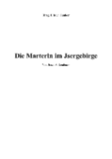 Die Marterln im Jsergebirge [Dokument elektroniczny]