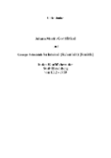 Johann Martin Gottfried und George Friedrich Schmied (Schmidt) [Smith] in den Kaufb&uuml;chern der Stadt Hirschberg von 1712-1759 [Dokument elektroniczny]